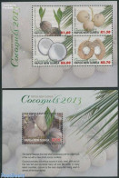 Papua New Guinea 2013 Coconuts 2 S/s, Mint NH, Nature - Fruit - Fruits