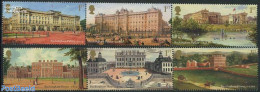 Great Britain 2014 Buckingham Palace 6v (2x [::]), Mint NH, Nature - Horses - Art - Castles & Fortifications - Ungebraucht