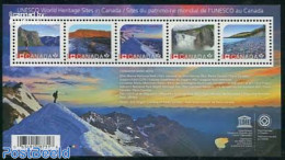 Canada 2014 World Heritage S/s, Mint NH, History - Nature - Various - World Heritage - Water, Dams & Falls - Stamp Boo.. - Neufs
