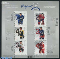Canada 2014 Canadian Defencemen 6v M/s, Mint NH, Sport - Ice Hockey - Unused Stamps