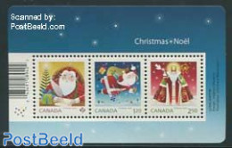 Canada 2014 Christmas S/s, Mint NH, Religion - Christmas - Saint Nicholas - Unused Stamps