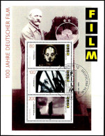 RFA Bloc Obl Yv:32 Mi:33 100 Jahre Deuschter Film (Fdc) Berlin 06-09-95 - 1991-2000
