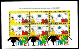 RFA Bloc Obl Yv:20 Mi:21 Briefmarken-Ausstellung Der Jugend (TB Cachet à Date) Fdc 21-6-1990 - 1981-1990