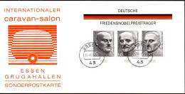 RFA Bloc Obl Yv:10 Cachet Internationaler Caravan Salon Essen 25-9-75 - 1959-1980