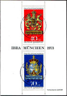 RFA Bloc Obl Yv: 8 Mi:9 IBRA München Enseignes De Poste (TB Cachet Rond) - 1959-1980