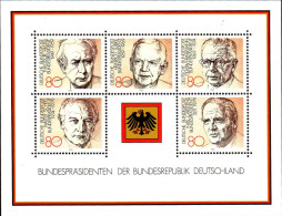 RFA Bloc N** Yv:17 Mi:18 Bundespräsidenten Der BRD - 1981-1990