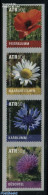Luxemburg 2015 Flowers 4v S-a, Mint NH, Nature - Flowers & Plants - Nuevos
