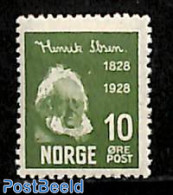 Norway 1928 Henrik Ibsen 4v, Unused (hinged), Art - Authors - Unused Stamps