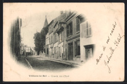 CPA Villiers-le-Bel, Grande Rue D`Aral, Vue De La Rue  - Villiers Le Bel