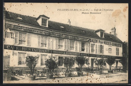 CPA Villiers-le-Bel, Café De L`Espérance, Maison Dordonnat  - Villiers Le Bel
