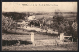 CPA Vauréal, Boucle De L`Oise Vers Cergy  - Vauréal