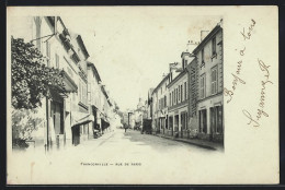 CPA Franconville, Rue De Paris, Vue De La Rue  - Franconville