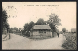 CPA Franconville, Carrefour De La Chaumette  - Franconville