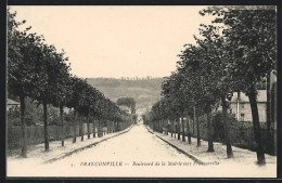 CPA Franconville, Boulevard De La Mairie Vers Franconville  - Franconville