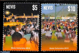 Nevis 2014 Culturama 2v, Mint NH, Dance & Ballet - Folklore - Dans
