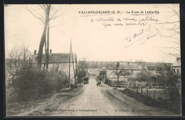 CPA Vallangoujard, La Route De Labbeville  - Autres & Non Classés