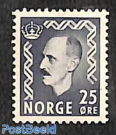 Norway 1950 25o, Stamp Out Of Set, Mint NH - Unused Stamps