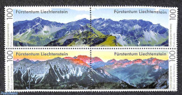 Liechtenstein 2019 Mountain Panorama 4v [+], Mint NH, Sport - Mountains & Mountain Climbing - Ungebraucht
