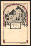 Passepartout-AK Nürnberg, Gasthaus Braustübl Der Freih. U. Tucher`schen Brauerei A. G. Anno 1903  - Nürnberg