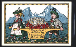 Künstler-AK Berchtesgaden, Margeriten- Und Nelkentag 1911  - Other & Unclassified