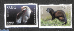 Luxemburg 2021 Europa, Endangered Species 2v, Mint NH, History - Nature - Europa (cept) - Animals (others & Mixed) - B.. - Nuovi
