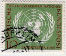 RFA Poste Obl Yv:  97 Mi:221 Tag Der Vereinten Nationen (cachet Rond) - Gebraucht
