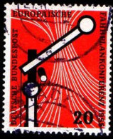 RFA Poste Obl Yv:  95 Mi:219 Europäische Fahrplankonferenz (Beau Cachet Rond) - Used Stamps