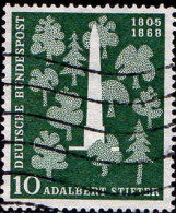 RFA Poste Obl Yv:  96 Mi: 220 Adalbert Stifter (Lign.Ondulées) - Used Stamps