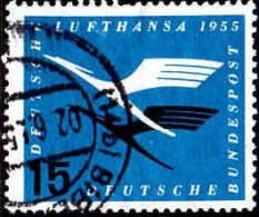 RFA Poste Obl Yv:  83 Mi:207 Deutsche Lufthansa (TB Cachet Rond) - Usados