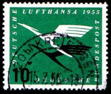 RFA Poste Obl Yv:  82 Mi:206 Deutsche Lufthansa (Dents Courtes) TB Cachet Rond - Gebraucht