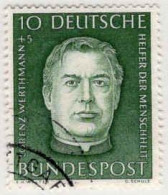 RFA Poste Obl Yv:  77 Mi:201 Lorenz Werthmann Evèque Allemand (Beau Cachet Rond) - Used Stamps