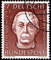 RFA Poste Obl Yv:  76 Mi:200 Käthe Kollwitz Peintre Allemande (TB Cachet Rond) - Used Stamps