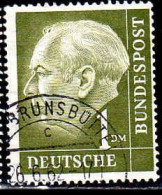 RFA Poste Obl Yv:  72 Mi:194 Theodor Heuss (TB Cachet Rond) - Usados