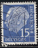 RFA Poste Obl Yv:  68 Mi:184 Theodor Heuss (TB Cachet Rond) - Used Stamps
