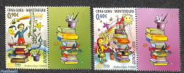Montenegro 2010 Europa 2v+tabs, Mint NH, History - Europa (cept) - Art - Children's Books Illustrations - Montenegro