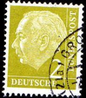 RFA Poste Obl Yv:  62A Mi:177 Theodor Heuss Deutsche Bundespräsident (TB Cachet Rond) - Used Stamps