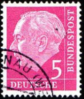 RFA Poste Obl Yv:  64 Mi:179 Theodor Heuss (TB Cachet Rond) - Used Stamps