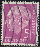 RFA Poste Obl Yv:  64 Mi:179 Theodor Heuss (Lign.Ondulées) - Used Stamps