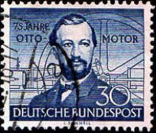 RFA Poste Obl Yv:  35 Mi:150 Nikolaus Otto Motor (Beau Cachet Rond) - Used Stamps