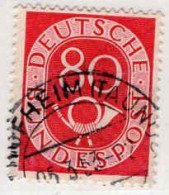 RFA Poste Obl Yv:  23 Mi:137 Cor De Poste (TB Cachet Rond) - Used Stamps