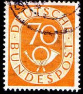 RFA Poste Obl Yv:  22 Mi:136 Cor De Poste (Beau Cachet Rond) - Used Stamps