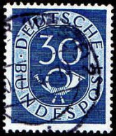 RFA Poste Obl Yv:  18 Mi:132 Cor De Poste (TB Cachet Rond) - Used Stamps