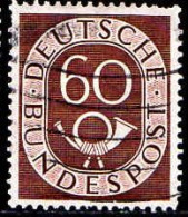 RFA Poste Obl Yv:  21 Mi:135 Cor De Poste (Dents Courtes) Lignes Ondulées - Used Stamps