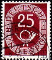 RFA Poste Obl Yv:  17 Mi:131 Cor De Poste (TB Cachet Rond) - Used Stamps