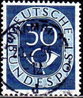 RFA Poste Obl Yv:  18 Mi:132 Cor De Poste (TB Cachet à Date) 20-2-54 - Used Stamps