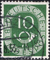RFA Poste Obl Yv:  14 Mi:128 Cor De Poste (TB Cachet Rond) - Used Stamps