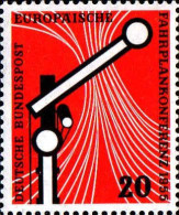 RFA Poste N** Yv:  95 Mi:219 Europäische Fahrplankonferenz - Unused Stamps