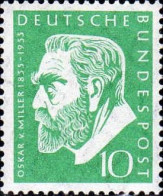 RFA Poste N** Yv:  85 Mi:209 Oskar Von Miller Ingenieur Allemand - Unused Stamps