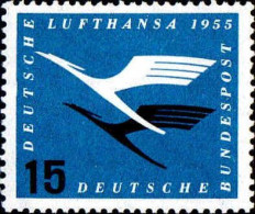 RFA Poste N** Yv:  83 Mi:207 Deutsche Lufthansa - Neufs