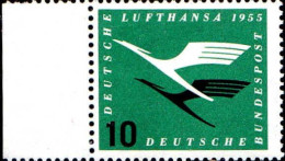 RFA Poste N** Yv:  82 Mi:206 Deutsche Lufthansa Bord De Feuille - Unused Stamps